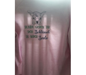 Stickserie - Sprüche Hund